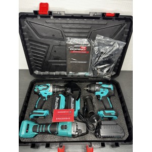 Набір акумуляторних інструментів Grand № 3 PROF (МШУ-20BL/PRO + ДА-20/13UBL+Grand АГ-800 UBL). Photo 2